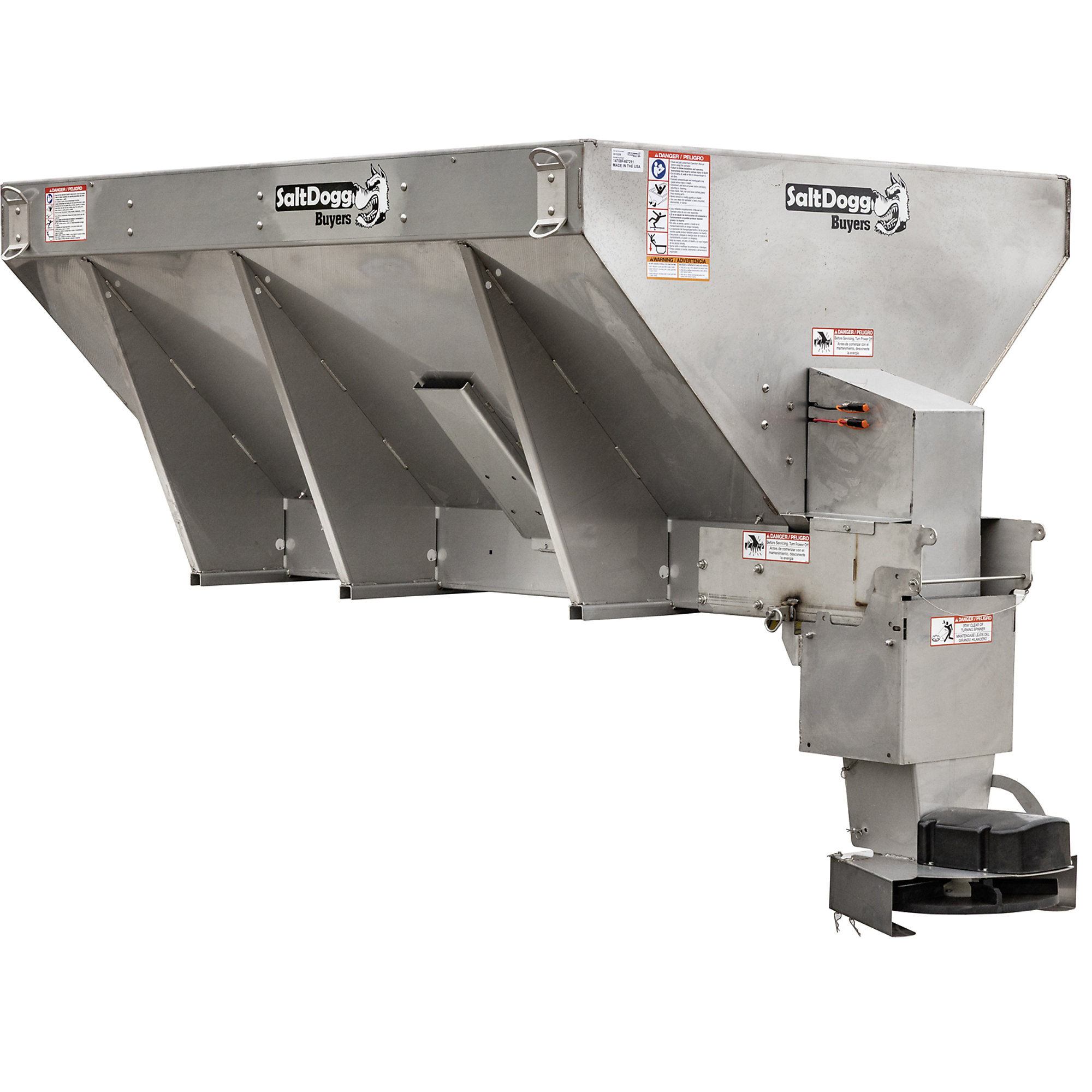 Buyers Products SaltDogg 9 Ft. X 52 In. Electric Auger Stainless Steel Spreader, Model # 14709F527211